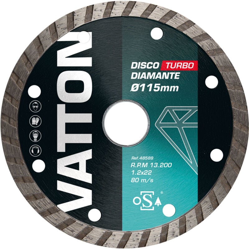 Bear Diamond Turbo-Scheibe 115 mm Vatton