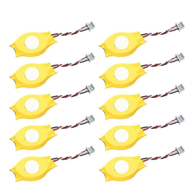 BEBUSINGOTO 10 stücke Laptop Bios Cmos Laptop Cr2032 Mit 3 Drähte 3pin Taste Batterie