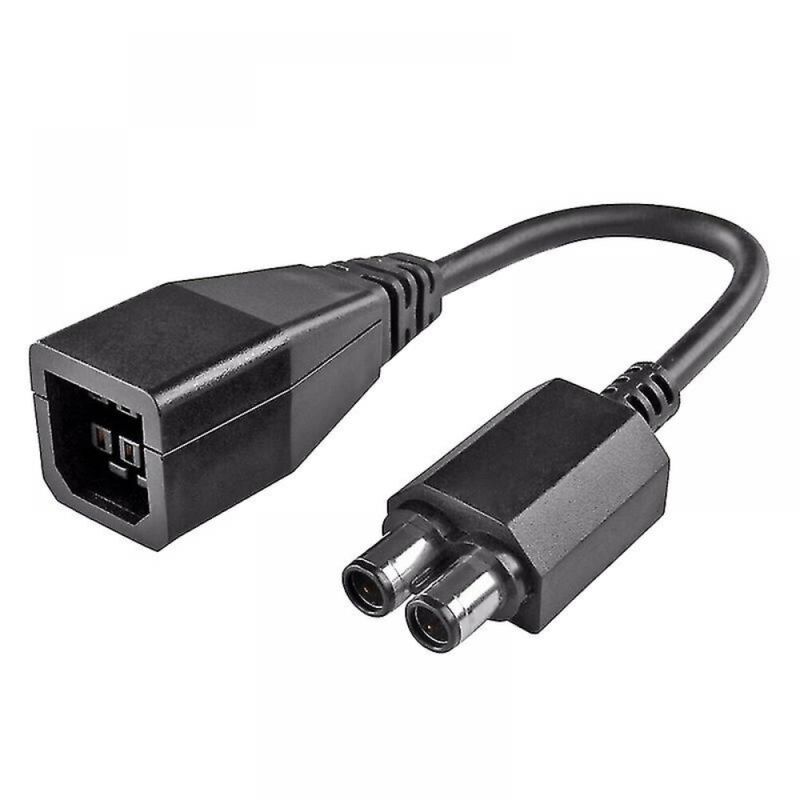 BEBUSINGOTO 2-Port-Netzteilkonverter AC-Adapterkabel Kompatibel mit Xbox 360 zu Xbox 360 Slim Jikaix