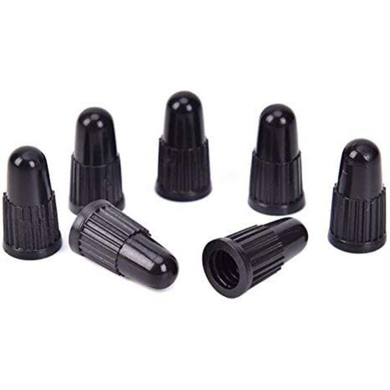 BEBUSINGOTO 20 teile/satz Fahrrad Reifen Ventil Abdeckung Professionelle Kunststoff Dicht Ventil Schwarz Fahrrad Reifen Ventil Abdeckung