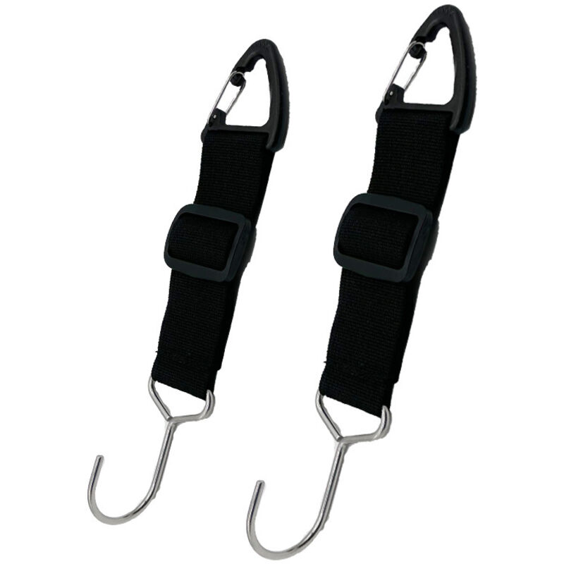 BEBUSINGOTO 2er-Pack Auto-Handtaschenhaken: Autositz-Kopfstützenhaken für Geldbörsen und Taschen, verstellbarer versteckter Aufbewahrungshalter aus