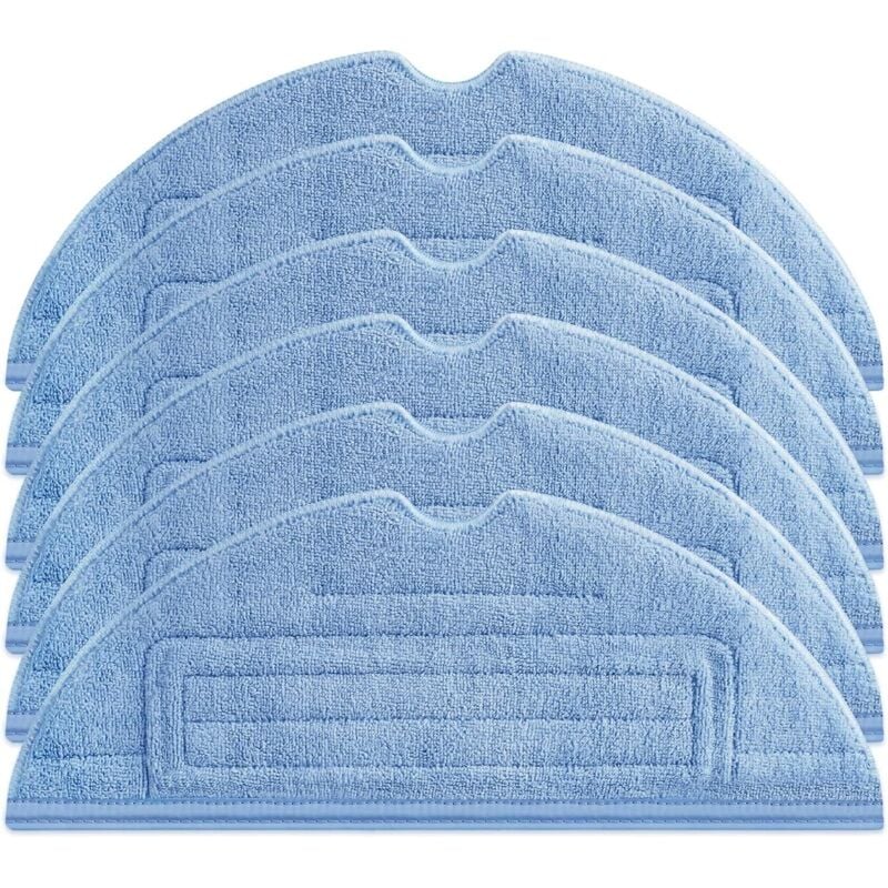 BEBUSINGOTO 6er-Pack Original Roborock S7 Ersatz-Mopptücher, kompatibel mit Xiaomi Roborock S7 S7Plus T7 T7Plus T7Plus T7SPlus, wiederverwendbar und