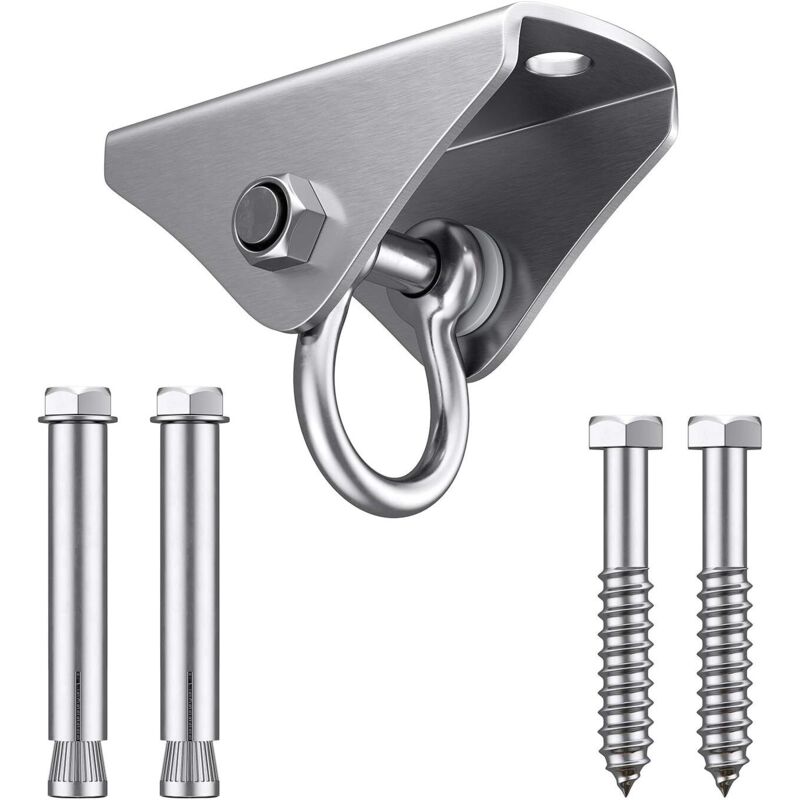 BEBUSINGOTO Deckenhaken, Boxsackhaken, Fitness-Aufhängung, Decken- und Wandhaken für Hängematte, Stuhl, Schaukel mit Tragkraft bis 340 kg für Beton