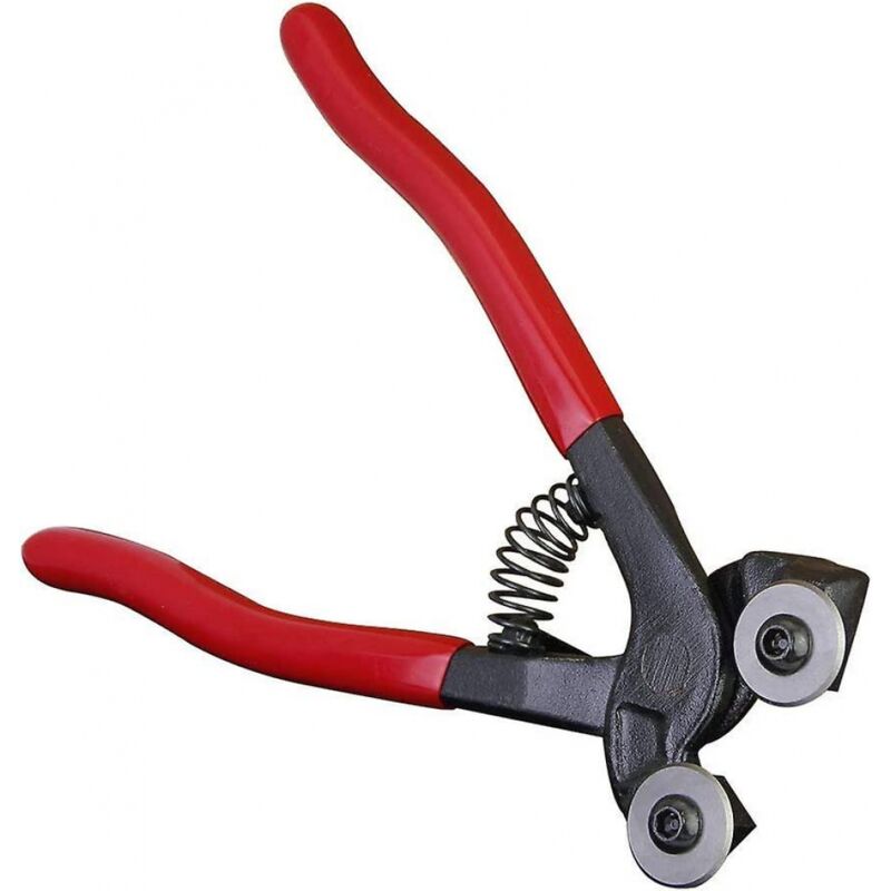 BEBUSINGOTO Glasschneiderzange, Mosaikzange 20 x 2,2 cm, langlebig für Glas, Fliesen, Keramik, Heimwerker, Mosaik-Arbeitswerkzeug