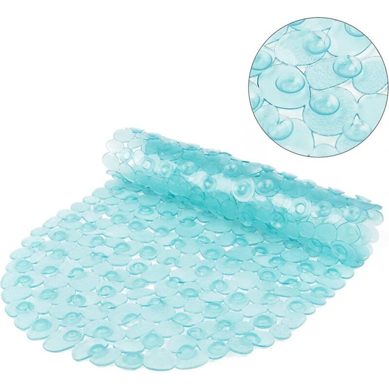 BEBUSINGOTO Rutschfeste Badematte für die Badewanne, 35 cm x 68 cm, Badematte für die Badewanne, die sich gut für müde Füße anfühlt, waschbare,