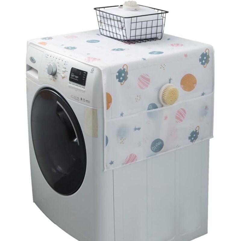 BEBUSINGOTO Stück Kühlschrankabdeckung Waschmaschine Staubdichte Waschmaschine Wasserdichte Abdeckung Für Waschmaschine Staubschutzhülle Schutz Für