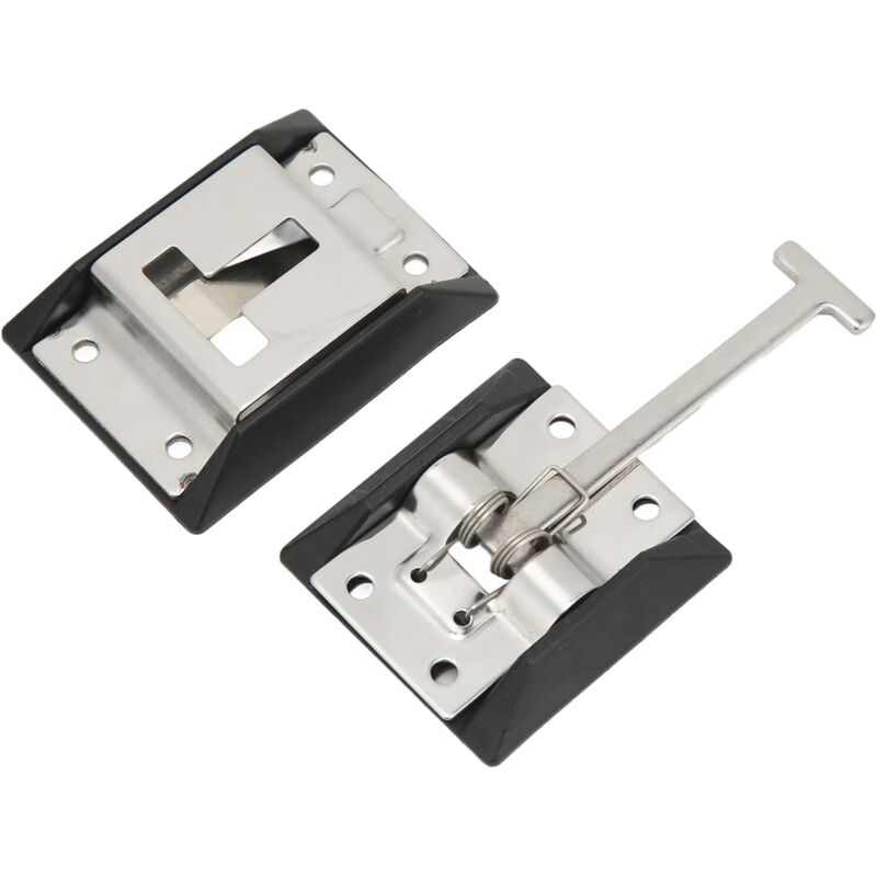 BEBUSINGOTO Türstütze aus Edelstahl für Anhänger, Türhaken für Wohnmobile, robuster Universal-Türbefestigungshaken für Wohnmobile und Wohnwagen