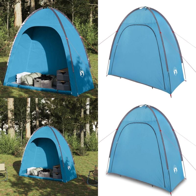 Beistellzelt Blau Wasserdicht - Campingzelt - Beistellzelt - Wohnzelt - Wasserfestes Zelt - Reisezelt - Home & Living