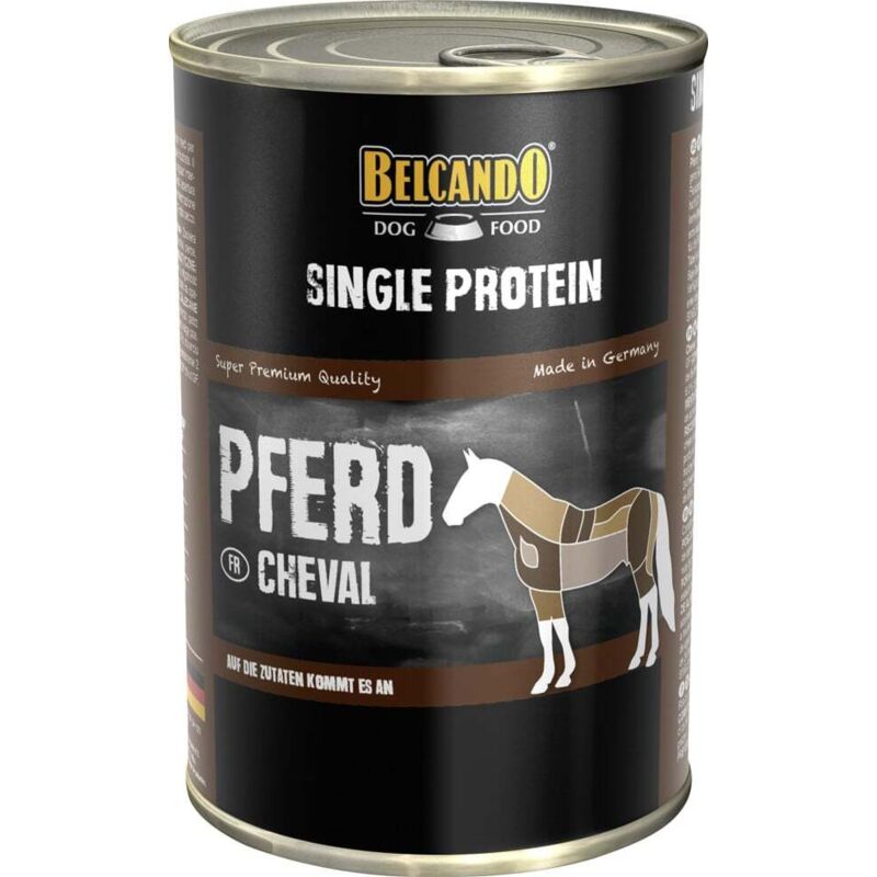 Belcando Single Protein Pferd 400 g Adult Nassfutter