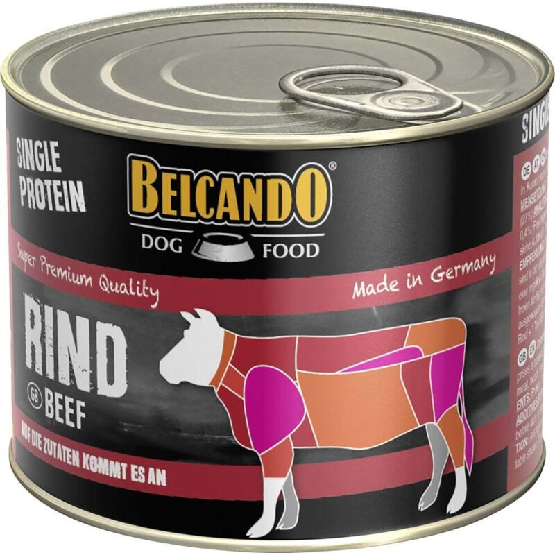 Belcando Hundenassfutter Adult Single Protein Rind 200 g