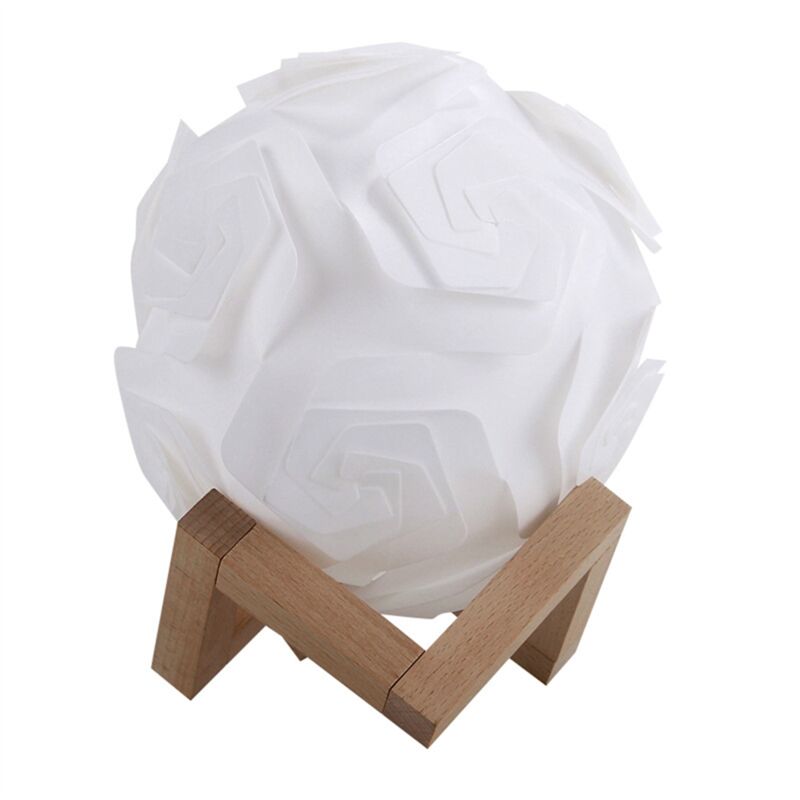 Beleuchtung Mondlampe 5,9 Zoll 16 Farben led 3D-Licht, Nachtlicht für Mädchen Jungen Kinder Frauen Geburtstag