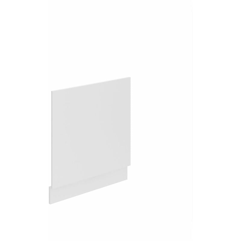 Belini Frontblende für Geschirrspüler PO. Frontblende Geschirrspüler 60 cm Breite. Frontplatte für Spülmaschine ohne Griff, Weiß matt