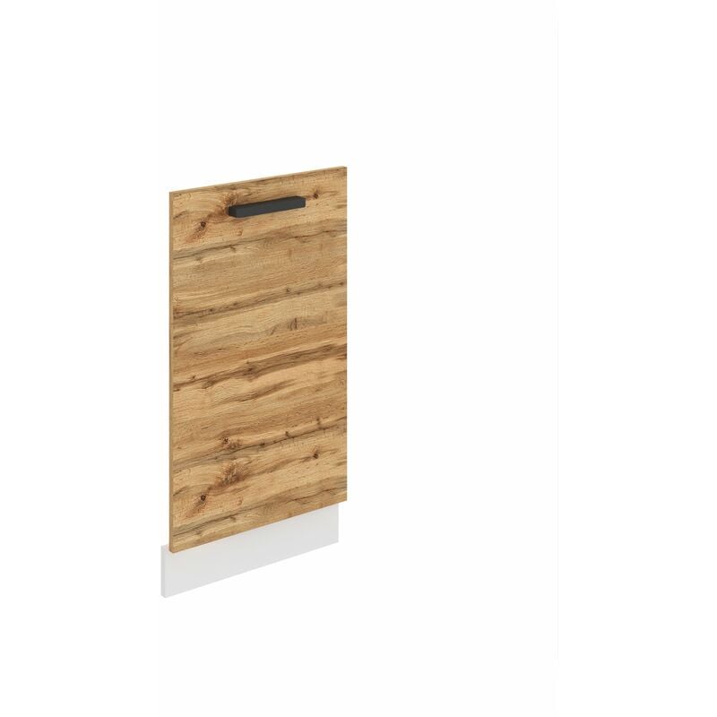 Belini - Frontblende für Geschirrspüler pz. Frontblende Geschirrspüler 45 cm Breite. Frontplatte für Spülmaschine mit Griff, Wotan-Eiche