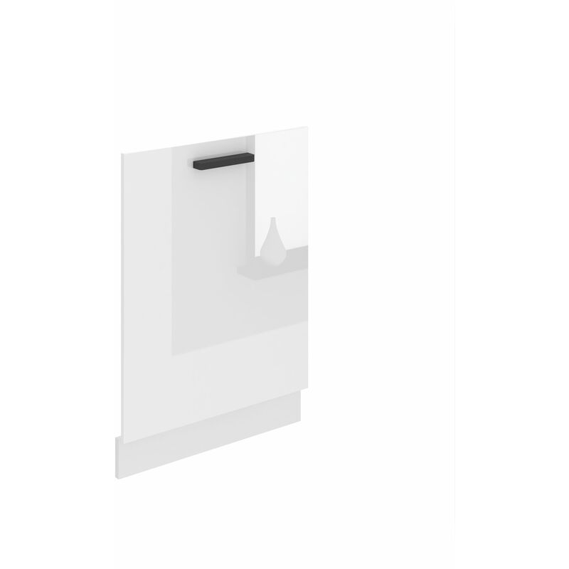 Belini - Frontblende für Geschirrspüler pz. Frontblende Geschirrspüler 60 cm Breite. Frontplatte für Spülmaschine mit Griff, Weiß Hochglanz