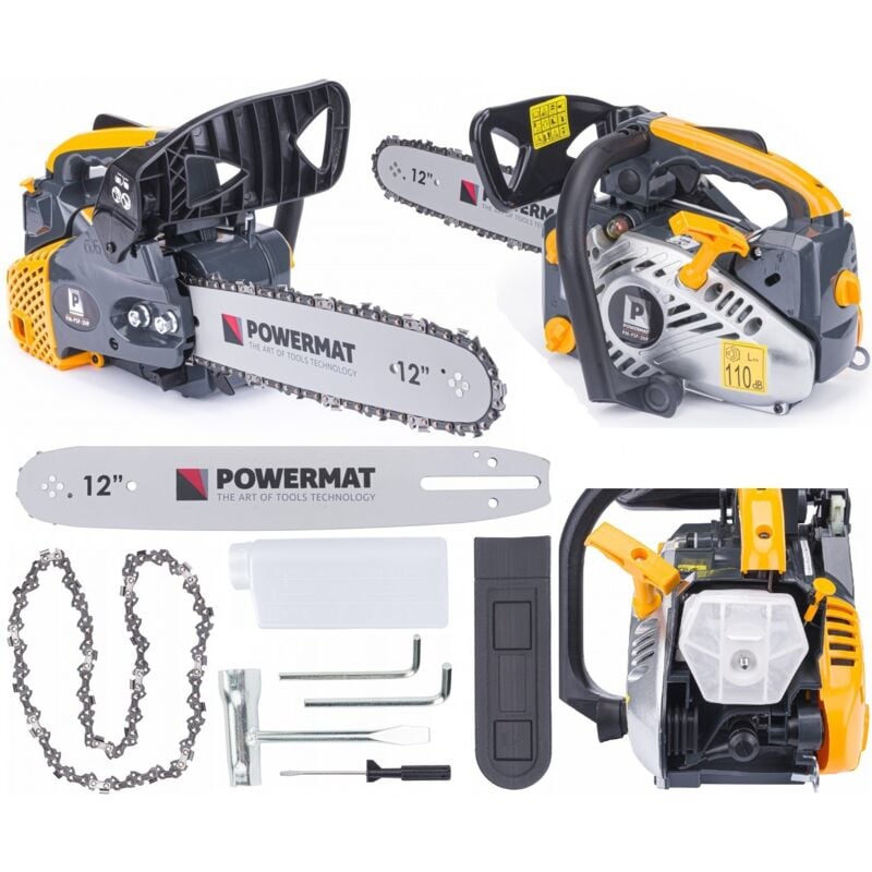 Benzin Kettensäge 2 PS 25,4 ccm Motorsäge 12' 30cm Benzinsäge Motorkettensäge Gartensäge