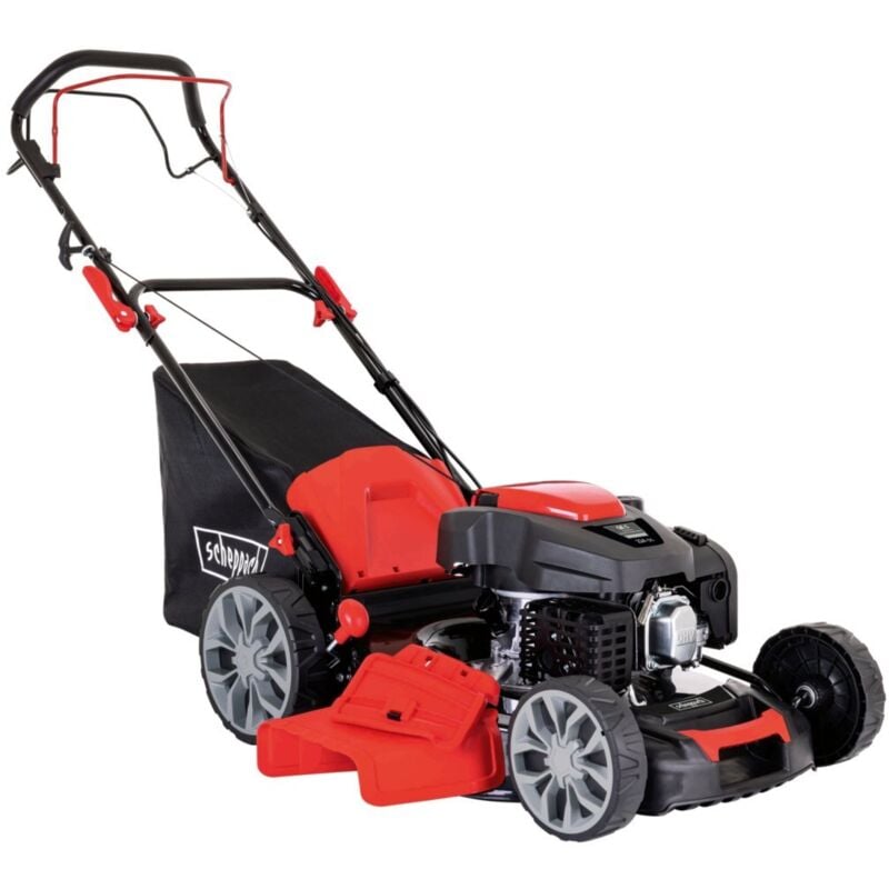 Benzin-Rasenmäher MS225-56 Scheppach - 6.0PS 56cm Schnittbreite 65L Fangbox inkl. Motoröl