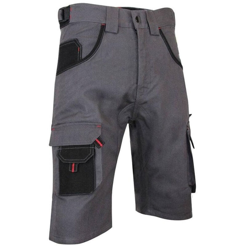 LMA - Arbeitsshorts 6027 kalk Größe 40 nachtgrau/ schwarz