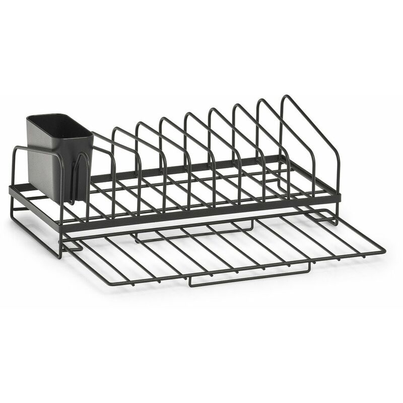 Besteckhalter mit Besteckkorb, Metall, ZELLER - ZELLER