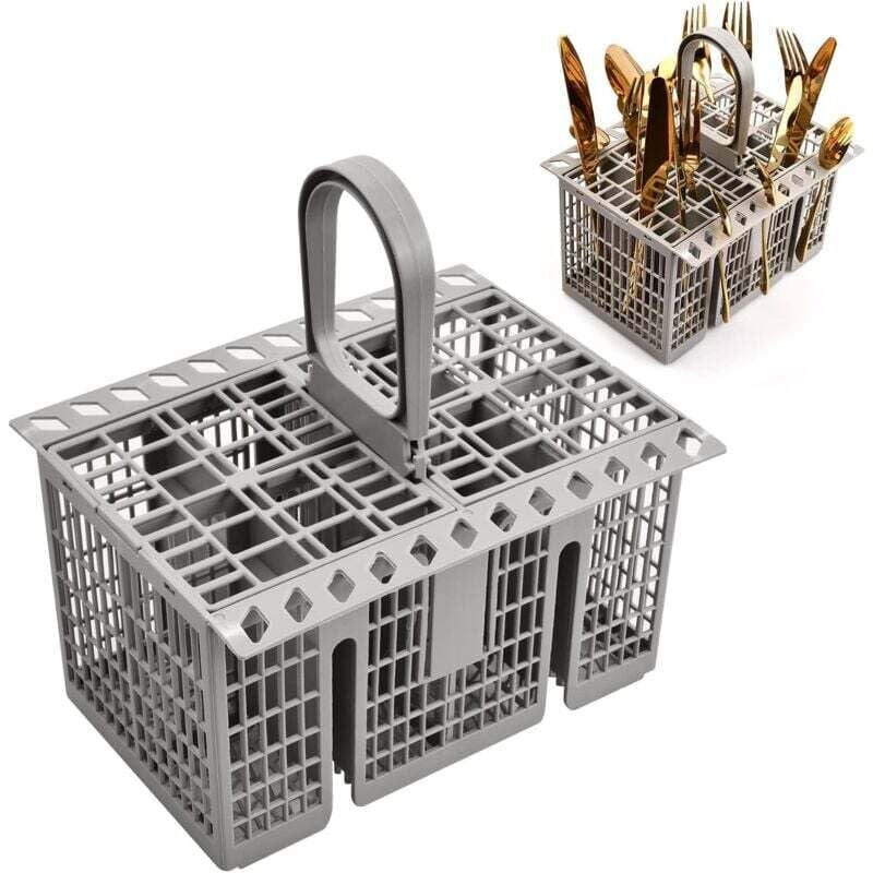 Besteckkorb für Geschirrspüler, universeller Besteckkorb für Geschirrspüler, für Hotpoint 99673-8729, C00257140, C0038660, Indesit, Whirlpool