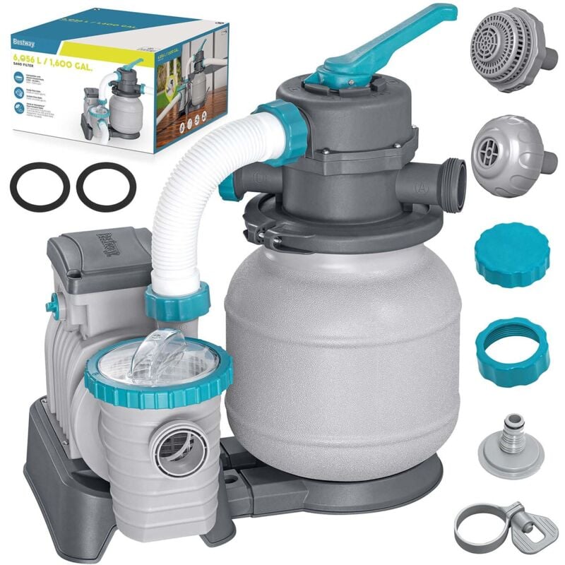 Bestway 58497 6056 L/h Pool-Sandpumpe