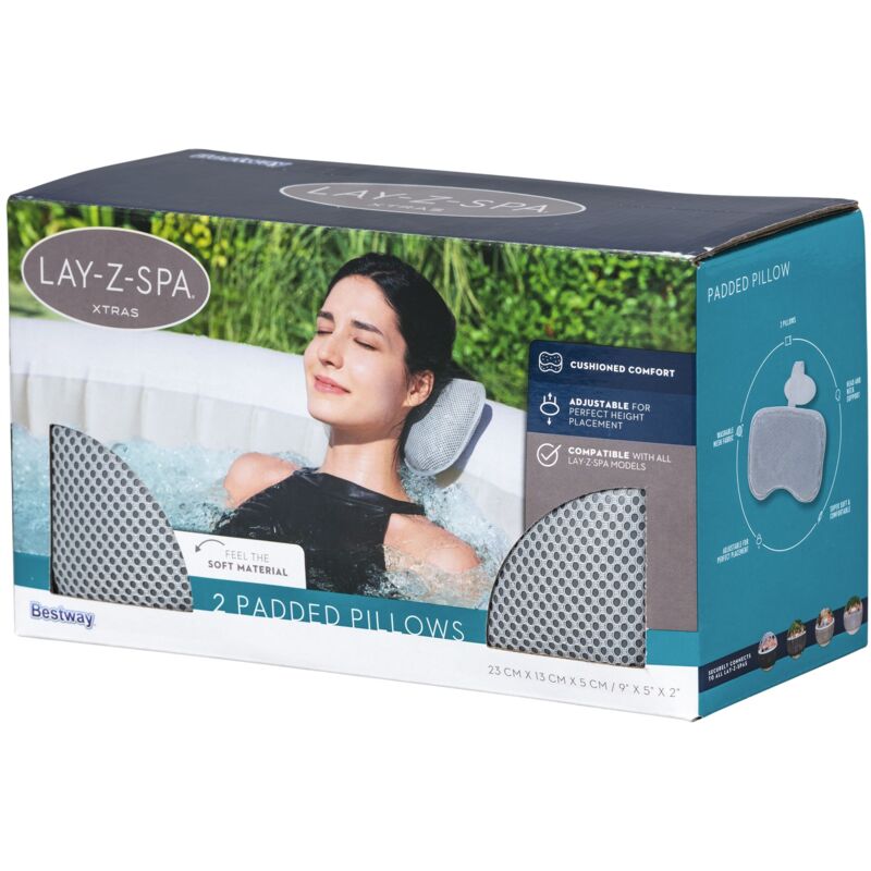 Lay-z-spa® Xtras Gepolstertes Nackenkissen Set