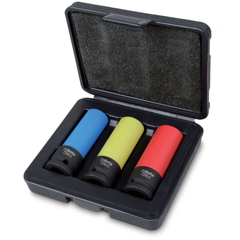 3-teiliger Kraftsteckschlüsselsatz für Alufelgen - BE 720LC/C3