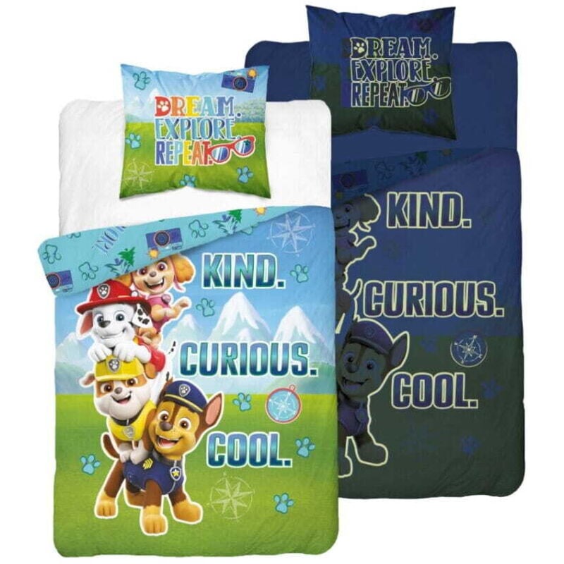 Paw Patrol - Bettwäsche, die im Dunkeln leuchtet 140x200 pp 26 Lizenz 39