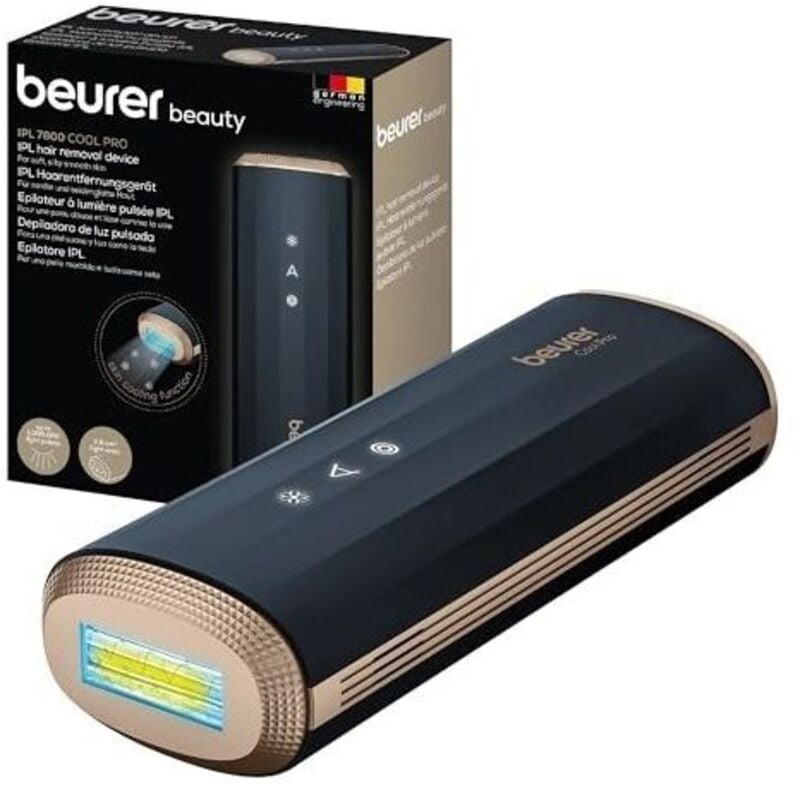 Beurer IPL 7800 COOL PRO Epilierer Schwarz und Gold