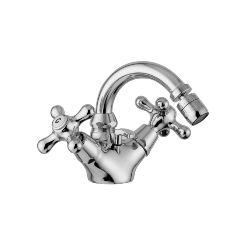 Paffoni - Iris IRV137GF Serie Bidetarmatur mit schwenkbarem Auslauf Gold Finish Messing - Gold Finish