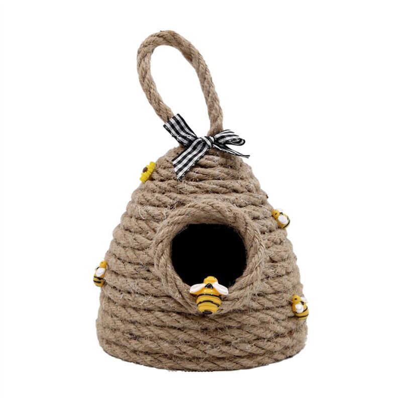 Bienenstock-Dekoration zum AufhäNgen, Abgestuftes Tablett mit Biene, Niedliche Handgefertigte Bienenwaben-Dekoration, Partydekoration Bienenmotiv für