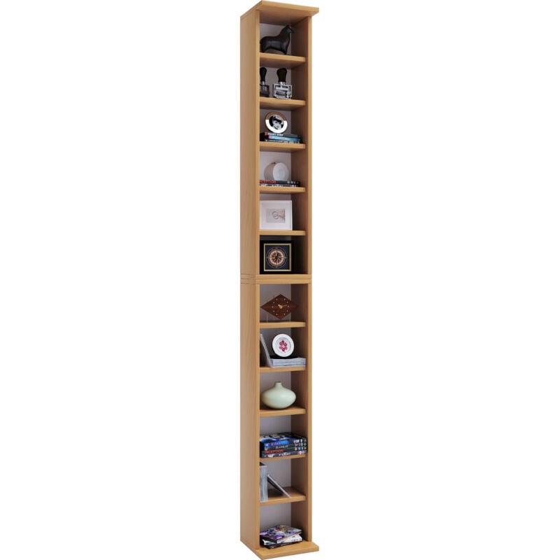 Holz CD DVD Stand Deko Regal Bigol