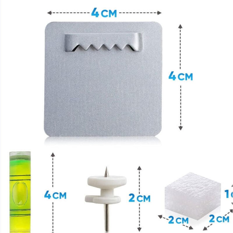 Bilderhaken Selbstklebend 6 Stk Bilder Aufh채ngen Ohne Bohren Bildaufh채nger bis 4KG zum Klebehaken f체r Schwere Bilder Spiegelhalterung Wand Acrylglas