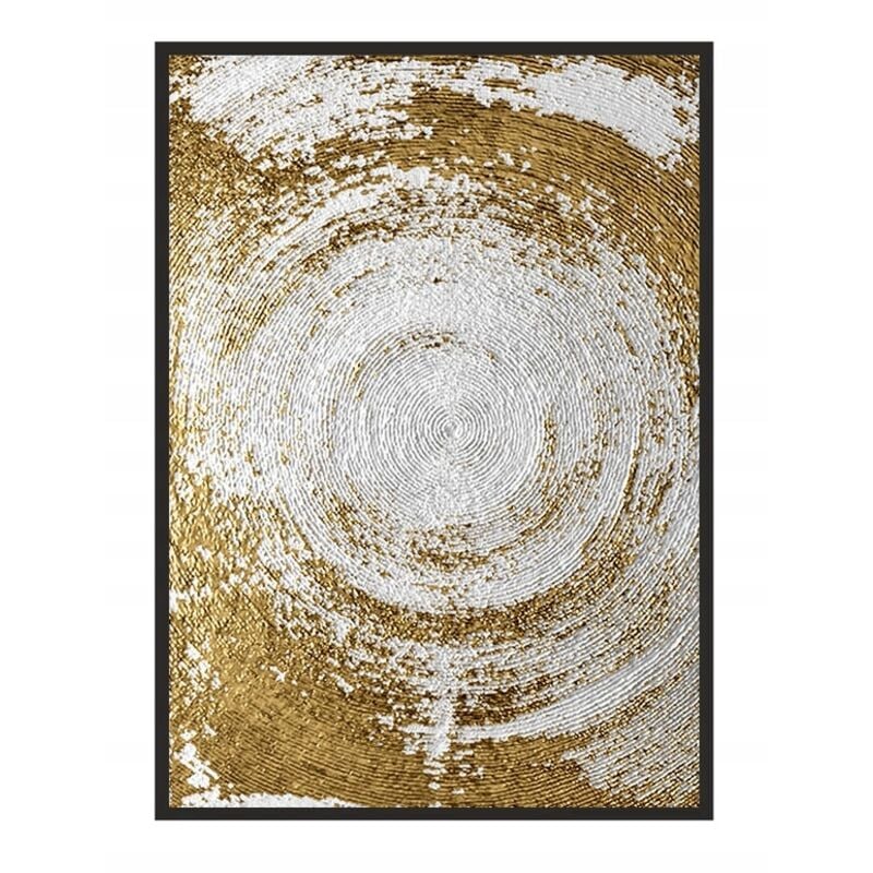 Bildplakat im Rahmen 33x43 cm Gold P1826