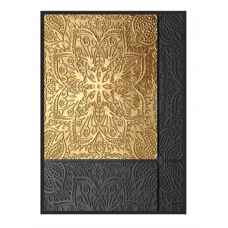 Bildplakat im Rahmen 33x43 cm Gold P1830