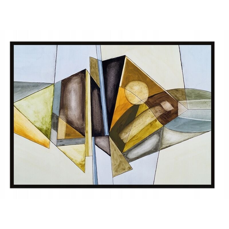 Bildplakat im Rahmen 53x73 cm Abstraktion P1588