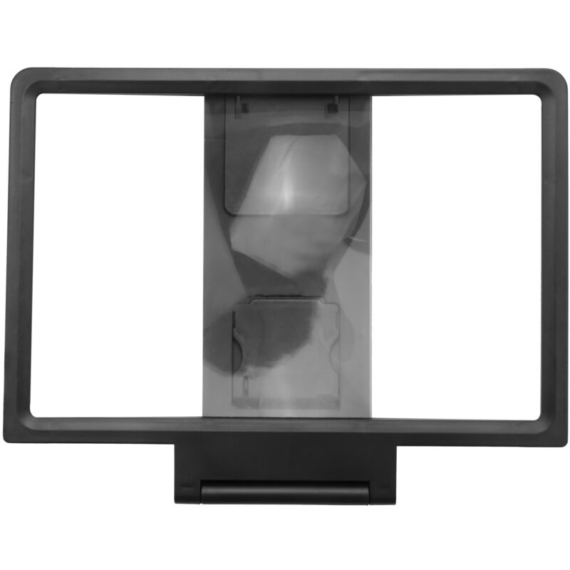 Tlily - Bildschirm Lupe 3D Smart Handy Filme VerstäRker Anti-Strahlung mit Telefon Halter für Jedes Smartphone