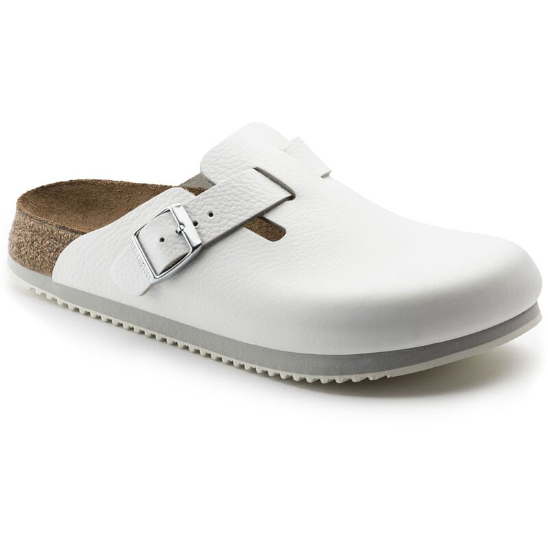 BIRKENSTOCK Boston Super Grip Clog Unisex weiß normal 44