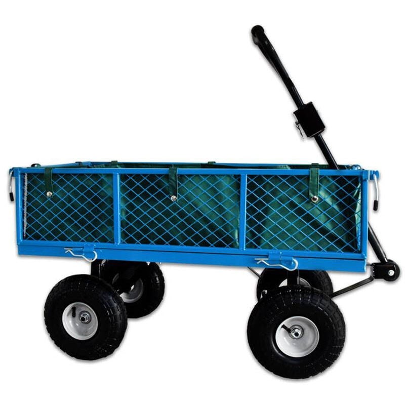 Bituxx - Transportwagen Gartenkarre Gartenwagen Handwagen Bollerwagen mit Luftbereifung bis 300 Kg