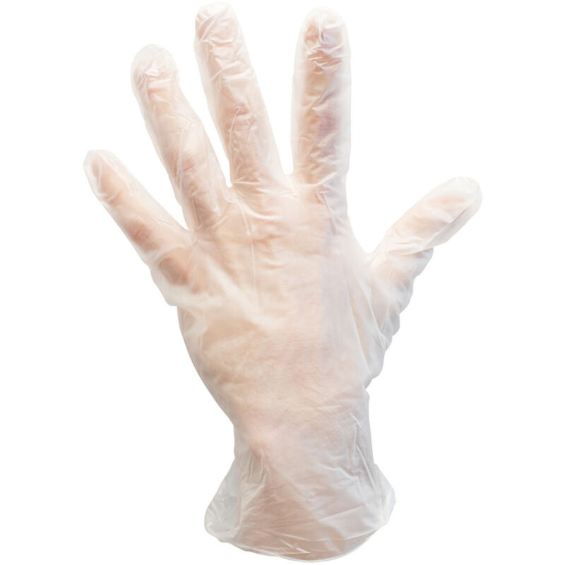 BJZ - A-2808 ESD-Handschuh antistatisch, latexfrei, puderfrei Kleider-Größe: m pvc