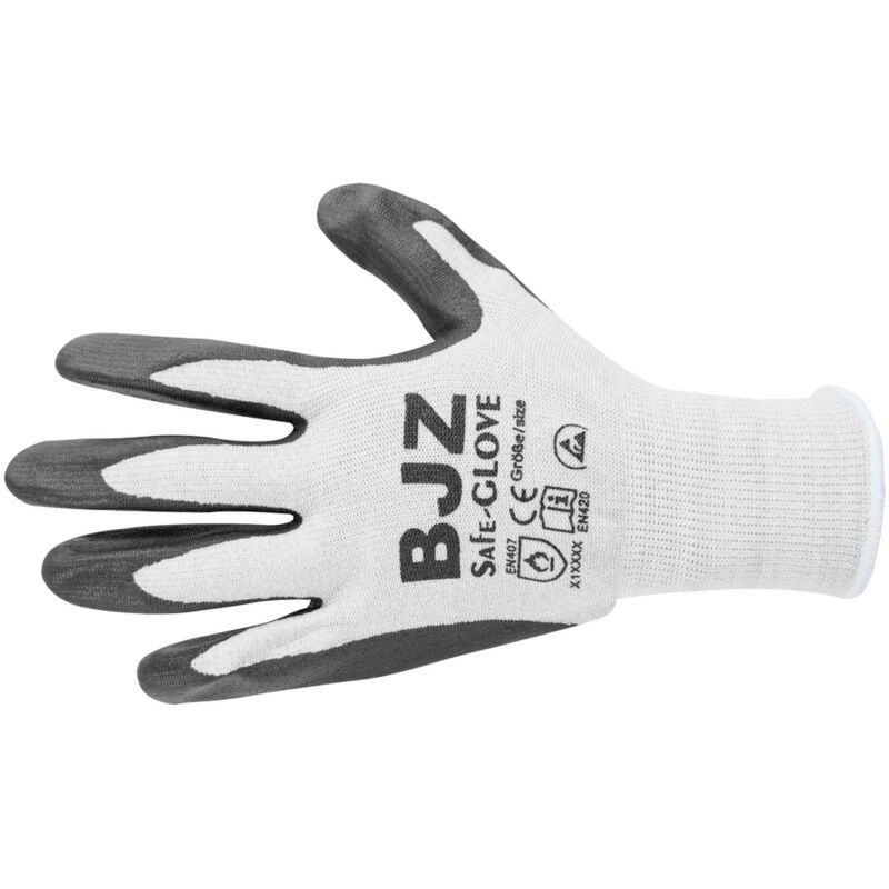 BJZ - A-64485 ESD-Handschuh hitzebeständig Kleider-Größe: xl Polyamid, Carbonisierte Fasern