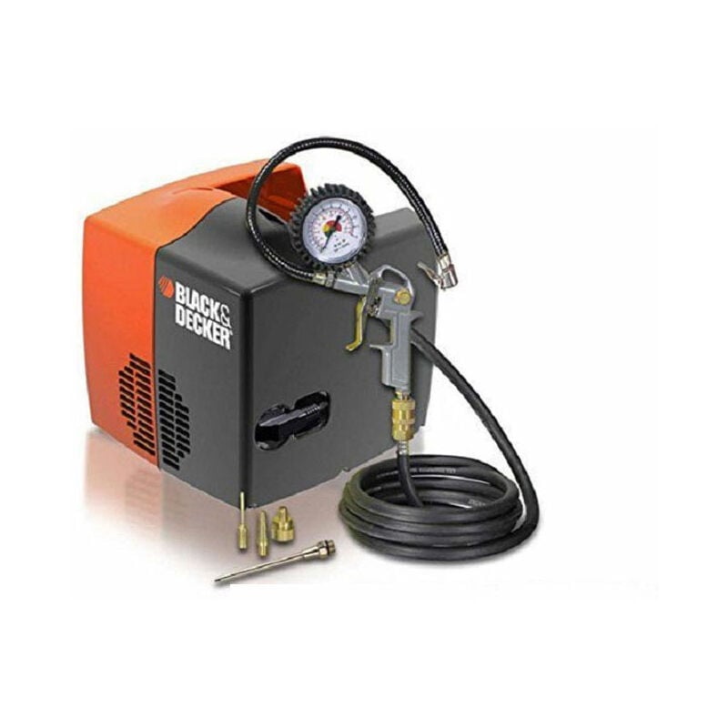 Black&decker - Tragbarer Kompressor cubo bd 195 ohne Kessel mit Zubehör