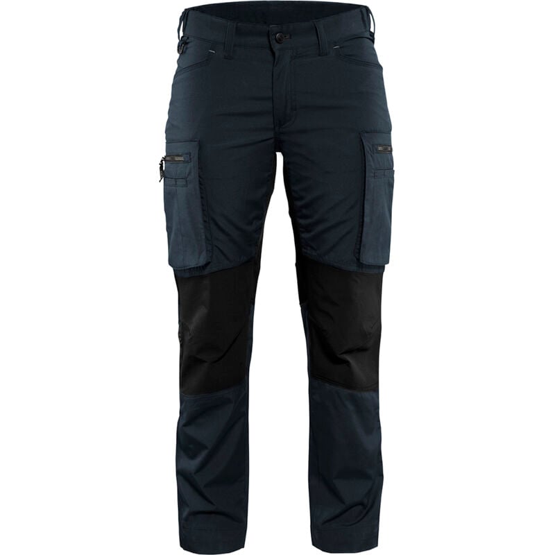 Arbeits-Hosen Wartung Stretch Damen 7159 - Dunkel Marine/Schwarz XL - FR(46) - SE(C44) - Standards
