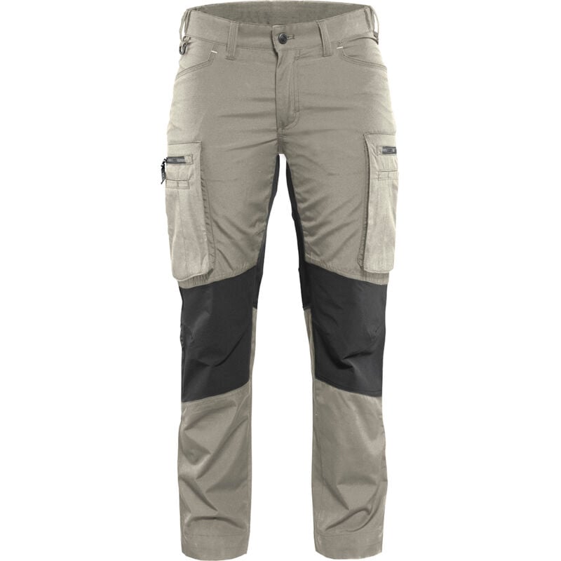 Arbeits-Hosen Wartung Stretch Damen 7159 - Beige/Schwarz 2XL - FR(52) - SE(C50) - Normen