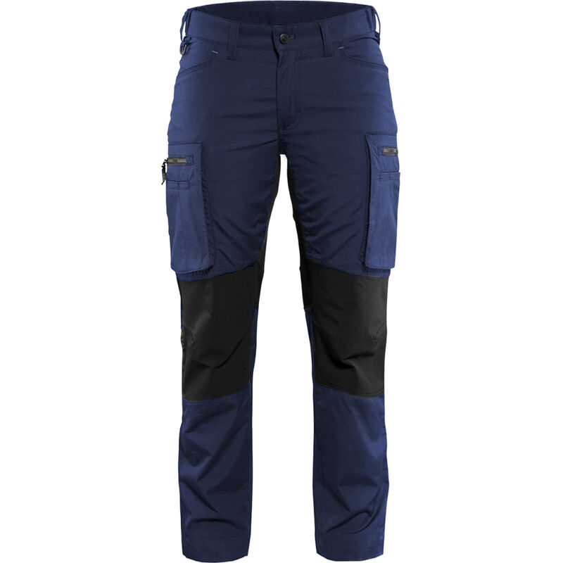 Arbeits-Hosen Wartung Stretch Damen 7159 – Marine/Schwarz M – FR(42) – SE(C40) – Standards
