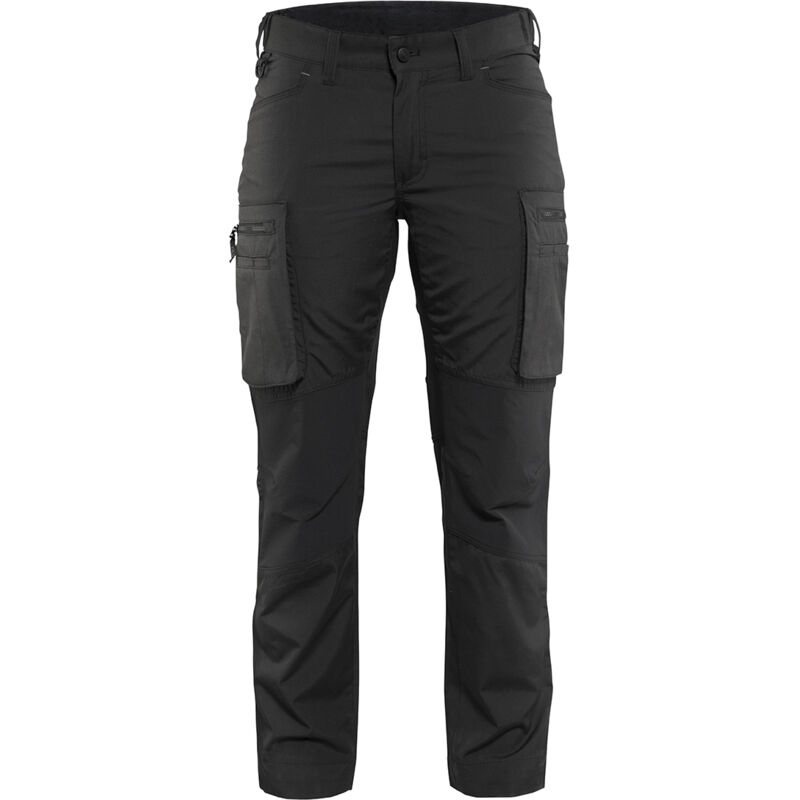 Arbeits-Hosen Wartung Stretch Damen 7159 – Schwarz L – FR(44) – SE(C42) – Standards