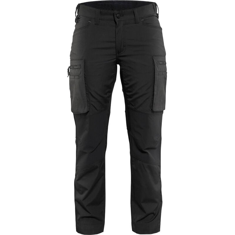 Arbeits-Hosen Wartung Stretch Damen 7159 – Schwarz XL – FR(46) – SE(C44) – Standards