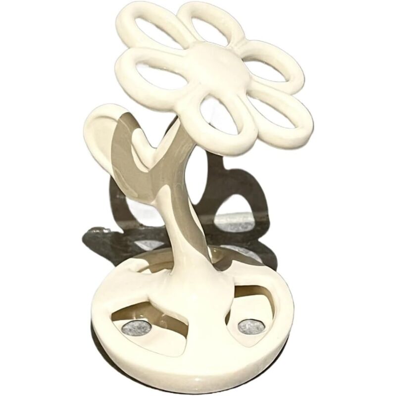 Blumenförmiges Aufbewahrungsregal, kreatives Keramik-Aufbewahrungsregal, Badezimmer-Kosmetik-Aufbewahrungsregal, Schmuck, Zahnbürste,