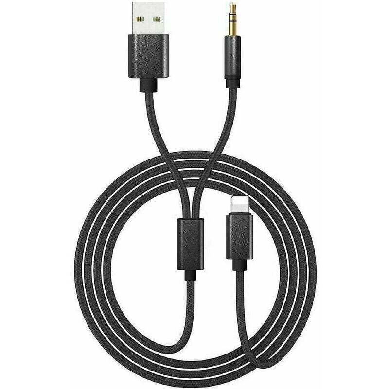 XVX - Bmw & Mini iPod iPhone 6 7 8 x Xs Xr Audio-Schnittstelle USB-Kabel AUX-Adapter