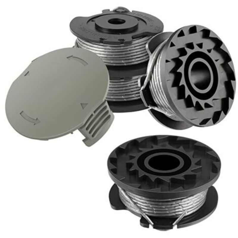 Ersatzspule für Rasenmäher F016800569 für Bosch EasyGrassCut 23/26/18/18-230/18-260/18-26 Akku-Motorsense, - Ø 1,6 mm 6,1 m , Rasenmäher-Zubehör,