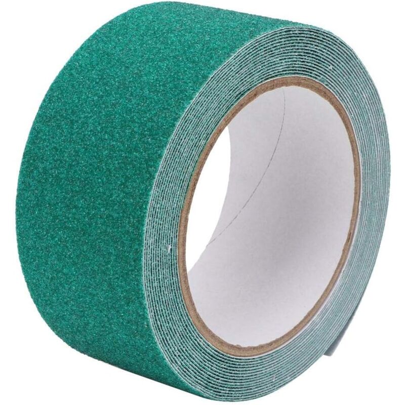 Boden-Anti-Rutsch-Klebeband, 5 cm x 5 m Quarzsand-Anti-Rutsch-Klebeband (grün)